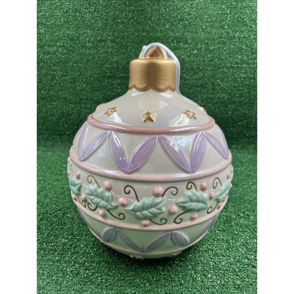 Figi Christmas Cookie Jar All That Glistens‎ Ornament 2000 In Original Box